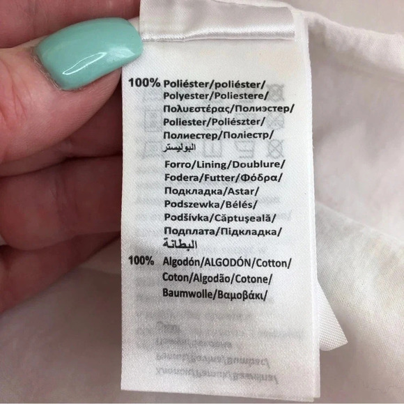 Mayoral dress white w/ blue and pink flowers Easter size 12 months - Picture 7 of 12